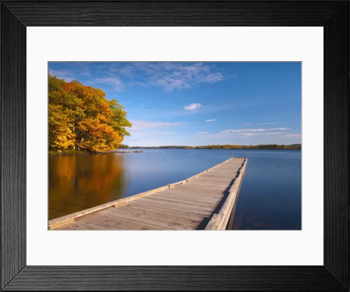 Framed Print : Meddybemps Lake, Maine, New England, United States of America, North America Framed Print : Meddybemps Lake, Maine, New England, United States of America, North America