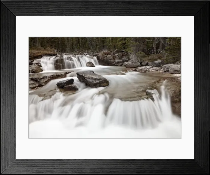 Framed Print : Falls on Nigel Creek, Banff National Park, UNESCO World Heritage Site, Alberta, Canada, North America Framed Print : Falls on Nigel Creek, Banff National Park, UNESCO World Heritage Site, Alberta, Canada, North America