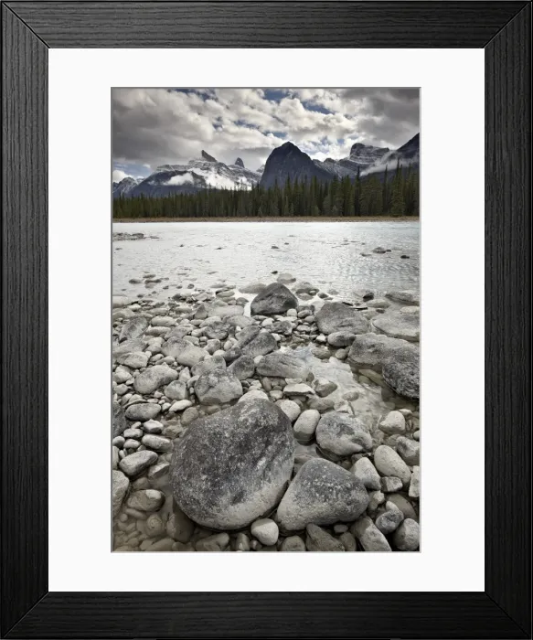 Framed Print : Athabasca River, Jasper National Park, UNESCO World Heritage Site, Alberta, Canada, North America Framed Print : Athabasca River, Jasper National Park, UNESCO World Heritage Site, Alberta, Canada, North America