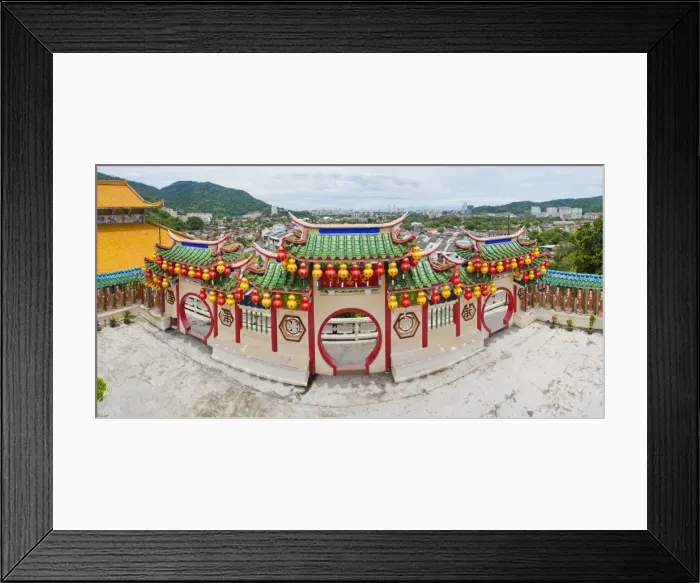 Framed Print : View over Georgetown from Kek Lok Si Temple, Penang, Malaysia, Southeast Asia, Asia Framed Print : View over Georgetown from Kek Lok Si Temple, Penang, Malaysia, Southeast Asia, Asia