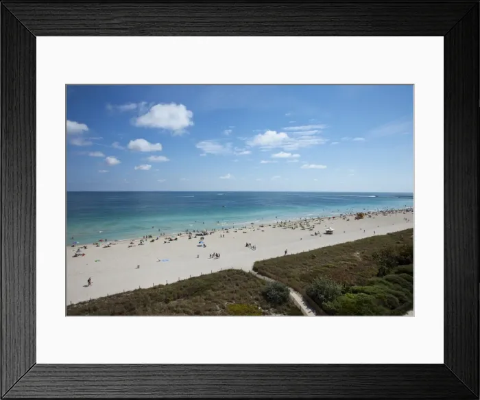 Framed Print : South Beach, Miami Beach, Florida, United States of America, North America Framed Print : South Beach, Miami Beach, Florida, United States of America, North America