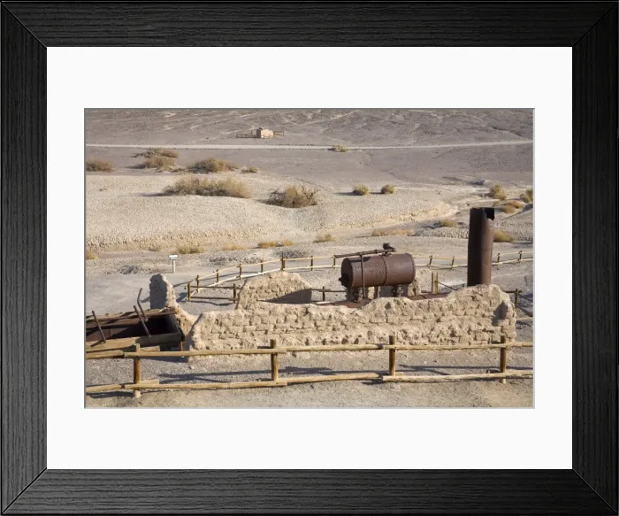 Framed Print : Harmony Borax Works, Death Valley National Park, California, United States of America, North America Framed Print : Harmony Borax Works, Death Valley National Park, California, United States of America, North America