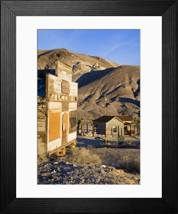 Framed Print : Mercantile at the Rhyolite ghost town, Beatty, Nevada, United States of America, North America Framed Print : Mercantile at the Rhyolite ghost town, Beatty, Nevada, United States of America, North America