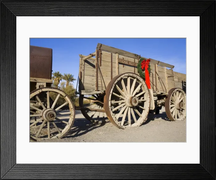 Framed Print : 20 Mule Team Wagon in Death Valley National Park, California, United States of America, North America Framed Print : 20 Mule Team Wagon in Death Valley National Park, California, United States of America, North America