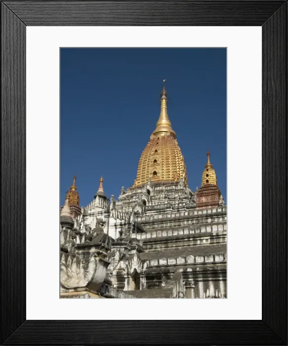 Framed Print : Ananda Pahto, Bagan (Pagan), Myanmar (Burma), Asia