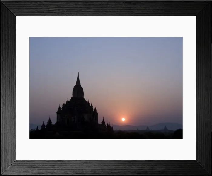 Framed Print : Sulamani Pahto at sunset, Bagan (Pagan), Myanmar (Burma), Asia Framed Print : Sulamani Pahto at sunset, Bagan (Pagan), Myanmar (Burma), Asia
