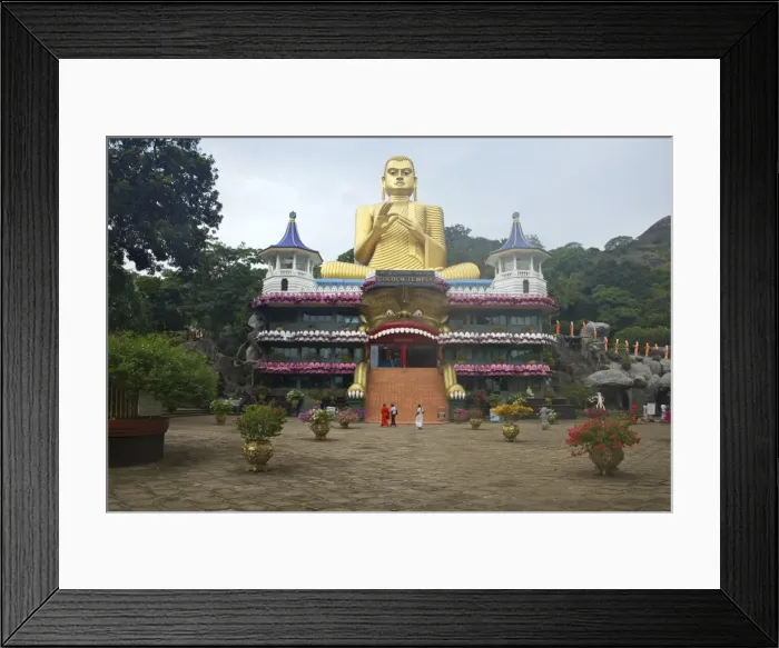 Framed Print : Golden Temple of Dambulla, UNESCO, World Heritage Site, Sri Lanka, Asia Framed Print : Golden Temple of Dambulla, UNESCO, World Heritage Site, Sri Lanka, Asia