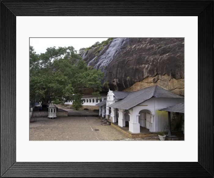 Framed Print : Exterior of Cave Temple, Dambulla, Sri Lanka, Asia Framed Print : Exterior of Cave Temple, Dambulla, Sri Lanka, Asia