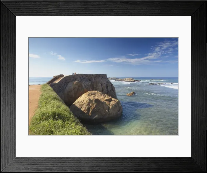 Framed Print : Flag Rock, Galle, Southern Province, Sri Lanka, Asia Framed Print : Flag Rock, Galle, Southern Province, Sri Lanka, Asia
