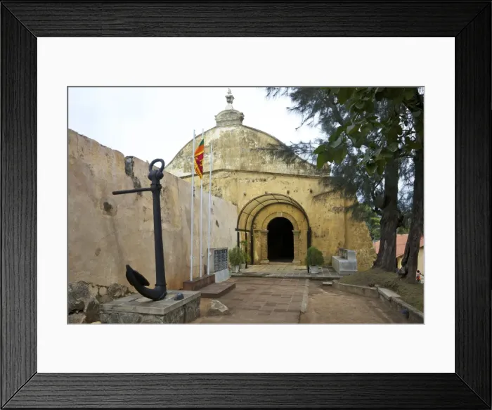 Framed Print : National Maritime Archaeology Museum, Galle, Sri Lanka Framed Print : National Maritime Archaeology Museum, Galle, Sri Lanka