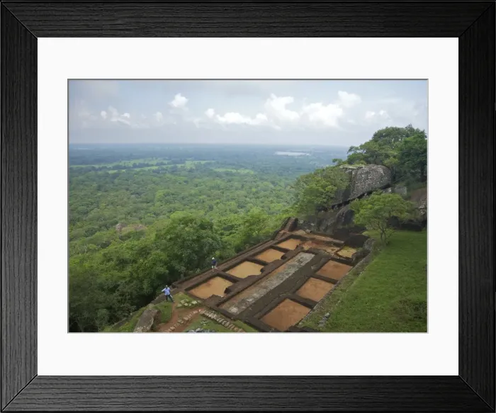 Framed Print : View from summit of Sigiriya Lion Rock Fortress, 5th century AD, UNESCO World Heritage Site, Sigiriya, Sri Lanka, Asia Framed Print : View from summit of Sigiriya Lion Rock Fortress, 5th century AD, UNESCO World Heritage Site, Sigiriya, Sri Lanka, Asia