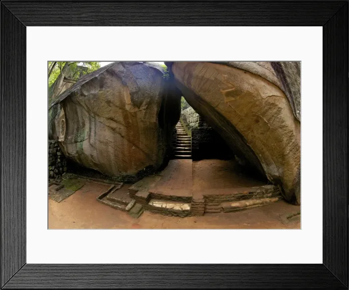 Framed Print : Second boulder entrance, Sigiriya Lion Rock Fortress, Sigiriya, UNESCO World Heritage Site, Sri Lanka, Asia Framed Print : Second boulder entrance, Sigiriya Lion Rock Fortress, Sigiriya, UNESCO World Heritage Site, Sri Lanka, Asia