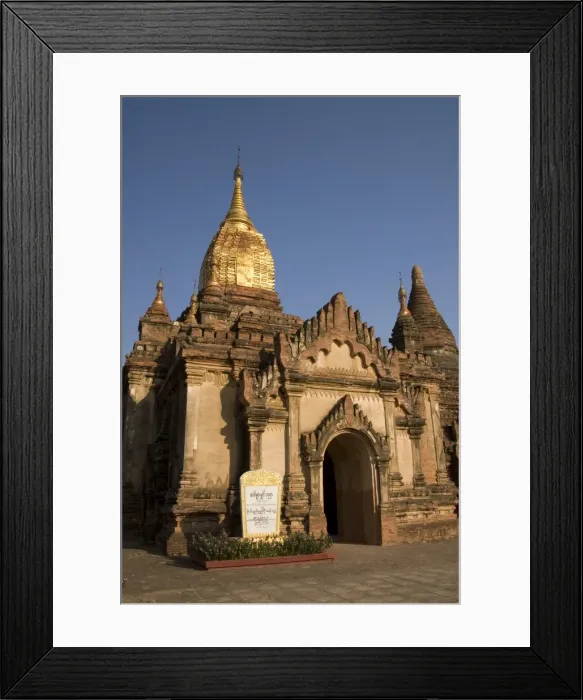 Framed Print : Sinmyarshin Phaya, Bagan (Pagan), Myanmar (Burma), Asia Framed Print : Sinmyarshin Phaya, Bagan (Pagan), Myanmar (Burma), Asia
