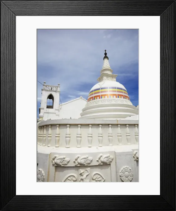 Framed Print : Buddhist temple of Sudharmalaya Vihara, Galle, Southern Province, Sri Lanka, Asia Framed Print : Buddhist temple of Sudharmalaya Vihara, Galle, Southern Province, Sri Lanka, Asia