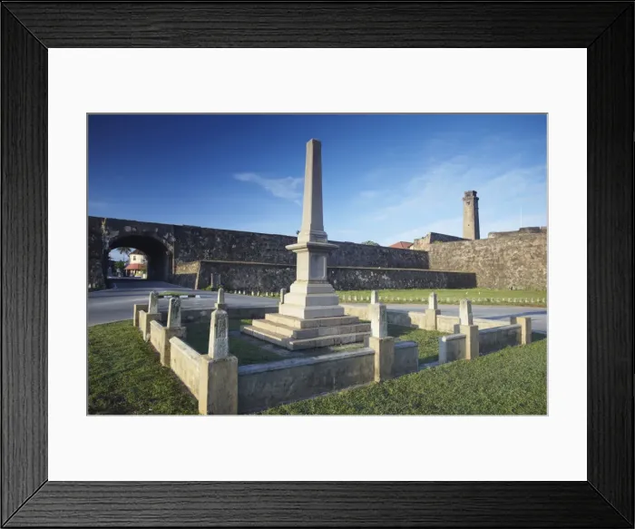 Framed Print : War memorial outside walls of the Fort, Galle, Southern Province, Sri Lanka, Asia Framed Print : War memorial outside walls of the Fort, Galle, Southern Province, Sri Lanka, Asia