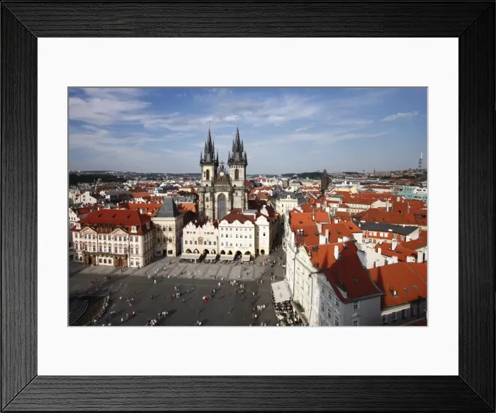 Framed Print : Church of Our Lady before Tyn (Tyn Church) in the Old Town (Stare Mesto), Prague, Czech Republic, Europe Framed Print : Church of Our Lady before Tyn (Tyn Church) in the Old Town (Stare Mesto), Prague, Czech Republic, Europe