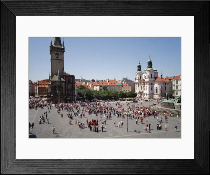 Framed Print : The Old Town Hall Tower with the famous celestial clock, Prague, Czech Republic, Europe Framed Print : The Old Town Hall Tower with the famous celestial clock, Prague, Czech Republic, Europe