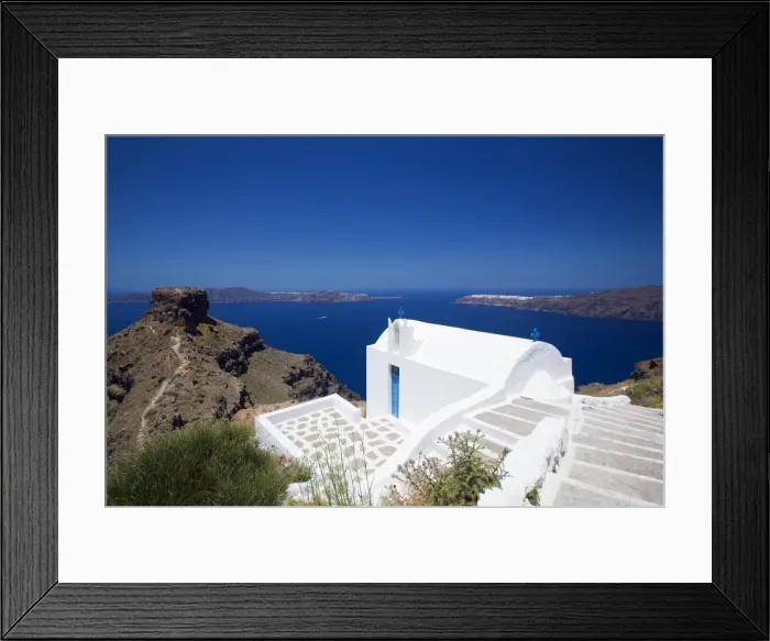 Framed Print : Church at Imerovigli, Santorini, Cyclades, Greek Islands, Greece, Europe Framed Print : Church at Imerovigli, Santorini, Cyclades, Greek Islands, Greece, Europe