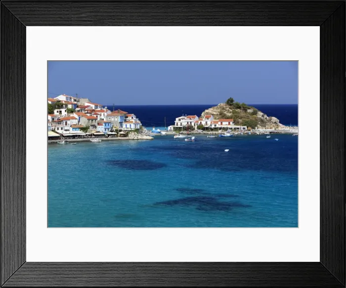 Framed Print : Kokkari, Samos, Aegean Islands, Greece Framed Print : Kokkari, Samos, Aegean Islands, Greece