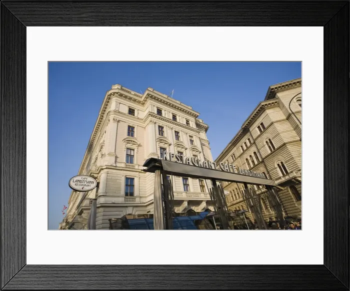 Framed Print : Cafe Landtmann, Vienna, Austria, Europe Framed Print : Cafe Landtmann, Vienna, Austria, Europe