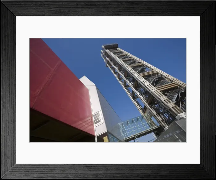 Framed Print : The Bahnorama Tower, Vienna, Austria, Europe Framed Print : The Bahnorama Tower, Vienna, Austria, Europe