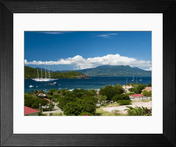 Framed Print : Le Bourg, Iles des Saintes, Terre de Haut, Guadeloupe, West Indies, French Caribbean, France, Central America Framed Print : Le Bourg, Iles des Saintes, Terre de Haut, Guadeloupe, West Indies, French Caribbean, France, Central America