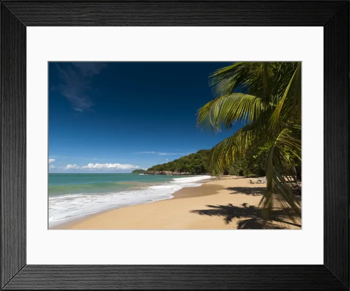 Framed Print : La Perle Beach, Deshaies, Basse-Terre, Guadeloupe, French Caribbean, France, West Indies, Central America Framed Print : La Perle Beach, Deshaies, Basse-Terre, Guadeloupe, French Caribbean, France, West Indies, Central America
