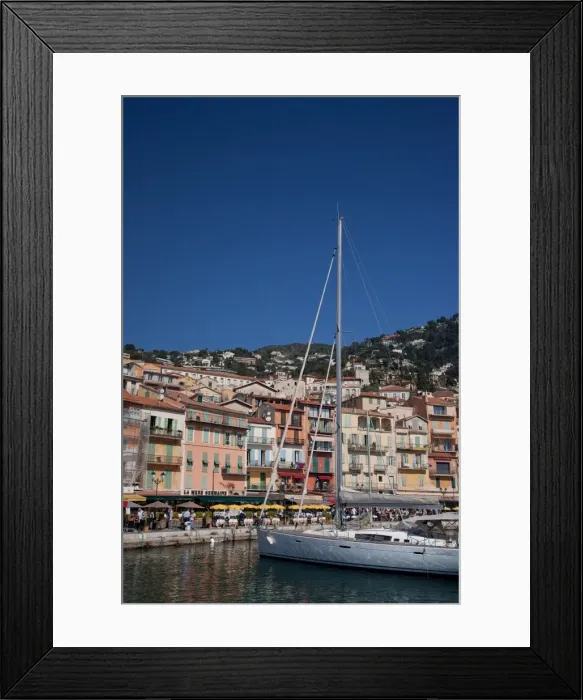 Framed Print : Colourful buildings along waterfront, Villefranche, Alpes-Maritimes, Provence-Alpes-Cote d Azur, French Riviera, France, Mediterranean, Europe Framed Print : Colourful buildings along waterfront, Villefranche, Alpes-Maritimes, Provence-Alpes-Cote d Azur, French Riviera, France, Mediterranean, Europe