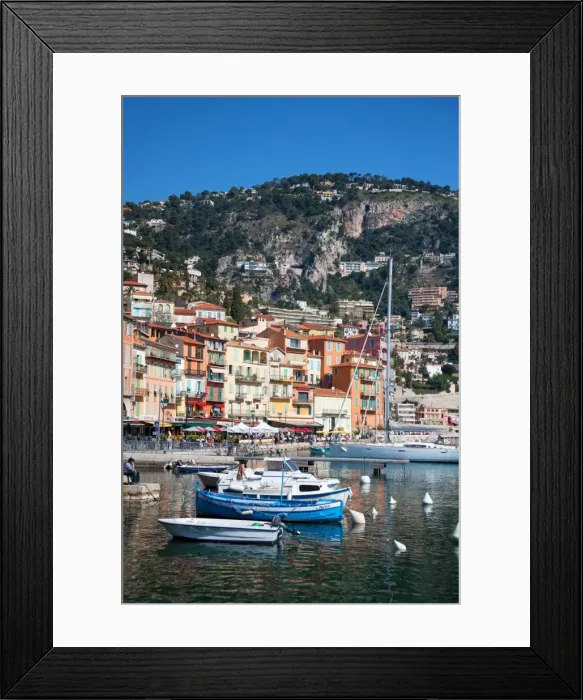 Framed Print : Colourful buildings along waterfront, Villefranche, Alpes-Maritimes, Provence-Alpes-Cote d Azur, French Riviera, France, Mediterranean, Europe Framed Print : Colourful buildings along waterfront, Villefranche, Alpes-Maritimes, Provence-Alpes-Cote d Azur, French Riviera, France, Mediterranean, Europe