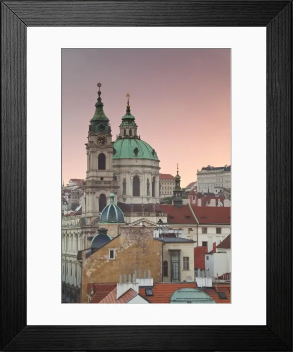 Framed Print : St. Nicholas church, Prague, Czech Republic, Europe Framed Print : St. Nicholas church, Prague, Czech Republic, Europe