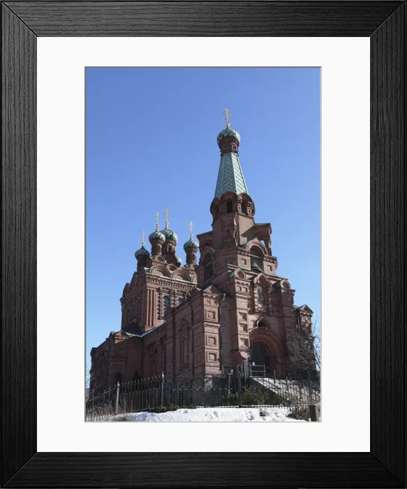 Framed Print : Neo-Byzantine-style Orthodox Church, designed by T. U. Jazykov, built from 1896-99, in Tampere, Pirkanmaa, Finland, Scandinavia, Europe Framed Print : Neo-Byzantine-style Orthodox Church, designed by T. U. Jazykov, built from 1896-99, in Tampere, Pirkanmaa, Finland, Scandinavia, Europe