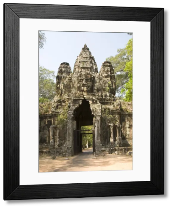 Framed Print : East Gate, Angkor Thom, Angkor Archaeological Park, UNESCO World Heritage Site, Siem Reap, Cambodia, Indochina, Southeast Asia, Asia Framed Print : East Gate, Angkor Thom, Angkor Archaeological Park, UNESCO World Heritage Site, Siem Reap, Cambodia, Indochina, Southeast Asia, Asia