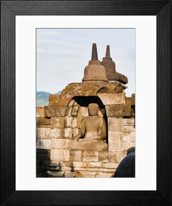 Framed Print : Buddha statue, Borobudur Temple, UNESCO World Heritage Site, Java, Indonesia, Southeast Asia, Asia Framed Print : Buddha statue, Borobudur Temple, UNESCO World Heritage Site, Java, Indonesia, Southeast Asia, Asia