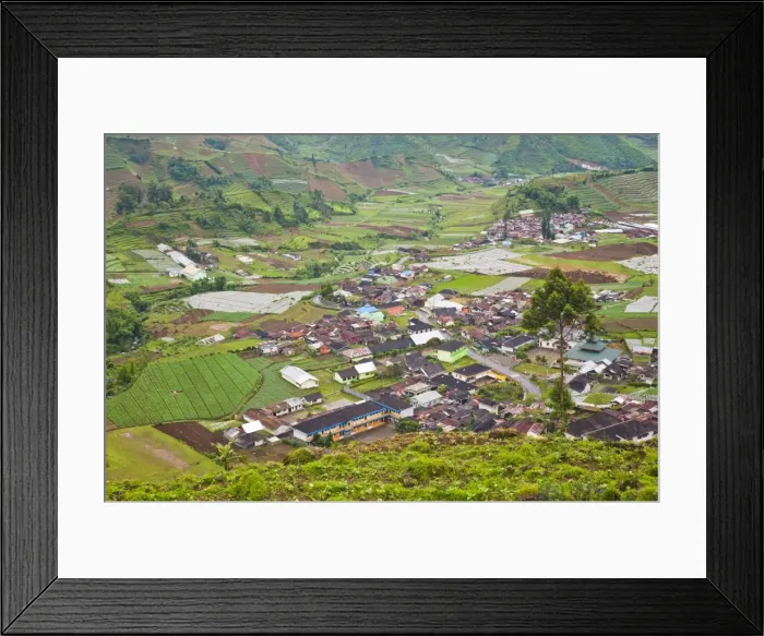 Framed Print : Wonosobo town, Dieng Plateau, Central Java, Indonesia, Southeast Asia, Asia Framed Print : Wonosobo town, Dieng Plateau, Central Java, Indonesia, Southeast Asia, Asia