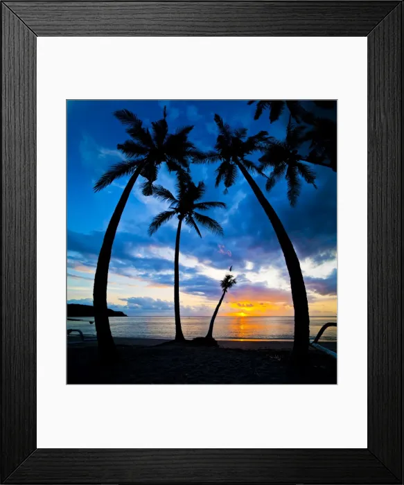 Framed Print : Silhouette of palm trees at sunset, Nippah Beach, Lombok, Indonesia, Southeast Asia, Asia Framed Print : Silhouette of palm trees at sunset, Nippah Beach, Lombok, Indonesia, Southeast Asia, Asia
