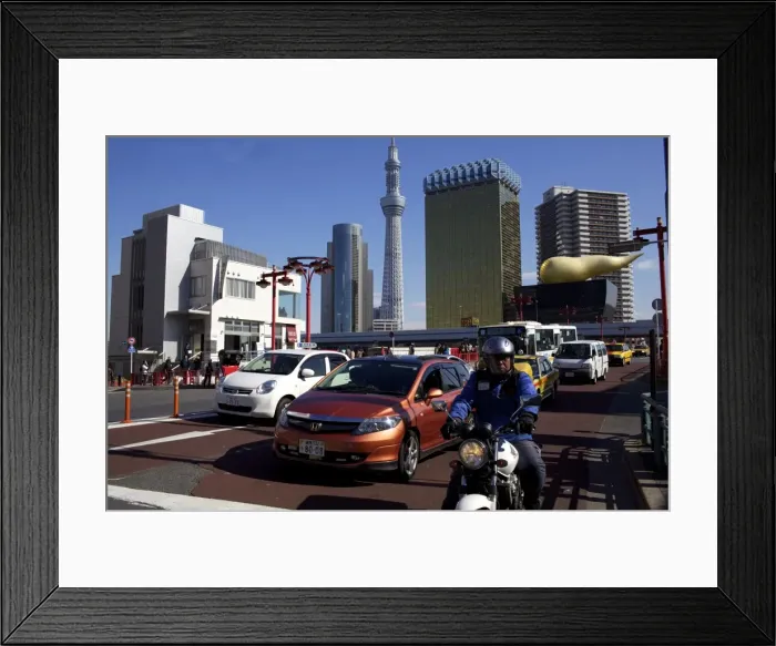 Framed Print : View of the new Tokyo Tower, Tokyo, Japan, Asia Framed Print : View of the new Tokyo Tower, Tokyo, Japan, Asia