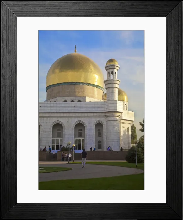 Framed Print : Central Mosque, Almaty, Kazakhstan, Central Asia, Asia Framed Print : Central Mosque, Almaty, Kazakhstan, Central Asia, Asia