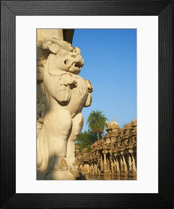Framed Print : Kailasanatha temple dating from the 8th century, Kanchipuram, Tamil Nadu, India, Asia Framed Print : Kailasanatha temple dating from the 8th century, Kanchipuram, Tamil Nadu, India, Asia