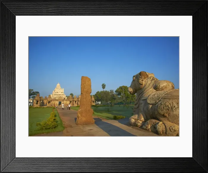 Framed Print : Kailasanatha temple dating from the 8th century, Kanchipuram, Tamil Nadu, India, Asia Framed Print : Kailasanatha temple dating from the 8th century, Kanchipuram, Tamil Nadu, India, Asia