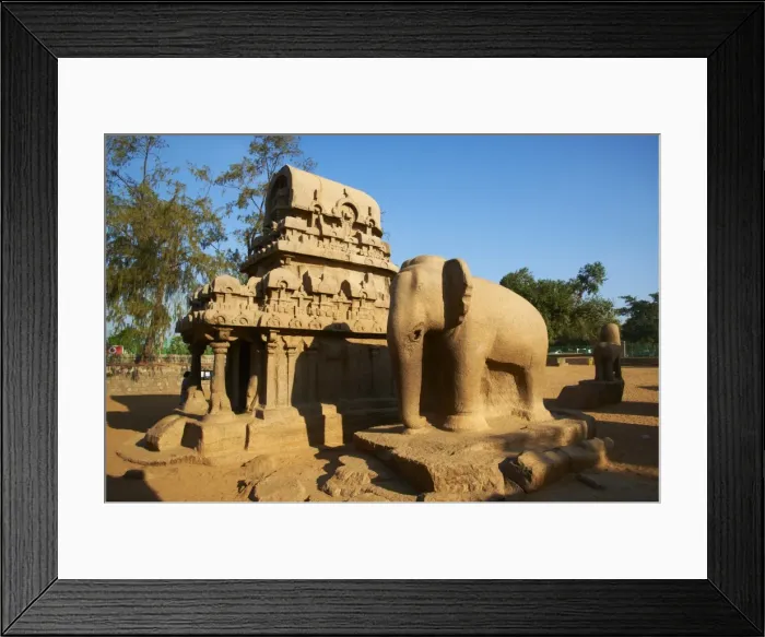Framed Print : Five Ratha, Mamallapuram (Mahabalipuram), UNESCO World Heritage Site, Tamil Nadu, India, Asia Framed Print : Five Ratha, Mamallapuram (Mahabalipuram), UNESCO World Heritage Site, Tamil Nadu, India, Asia