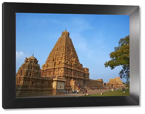 Bridhadishwara temple, UNESCO World Heritage Site, Thanjavur (Tanjore), Tamil Nadu, India, Asia