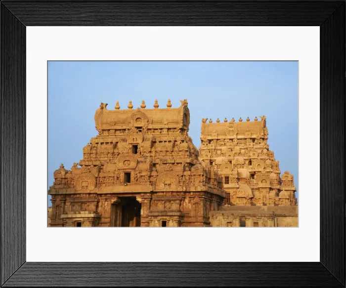 Framed Print : Bridhadishwara temple, UNESCO World Heritage Site, Thanjavur (Tanjore), Tamil Nadu, India, Asia Framed Print : Bridhadishwara temple, UNESCO World Heritage Site, Thanjavur (Tanjore), Tamil Nadu, India, Asia