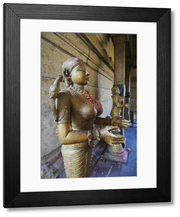 Framed Print : Sri Chamundeswari temple, Chamundi Hill, Mysore, Karnataka, India, Asia