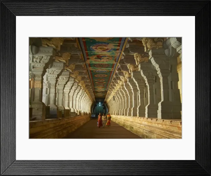 Framed Print : Ramanatha Swami, Rameswaram, Tamil Nadu, India, Asia Framed Print : Ramanatha Swami, Rameswaram, Tamil Nadu, India, Asia