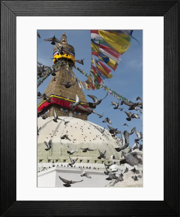 Framed Print : Boudhnath Stupa, one of the holiest Buddhist sites in Kathmandu, Nepal, Asia Framed Print : Boudhnath Stupa, one of the holiest Buddhist sites in Kathmandu, Nepal, Asia