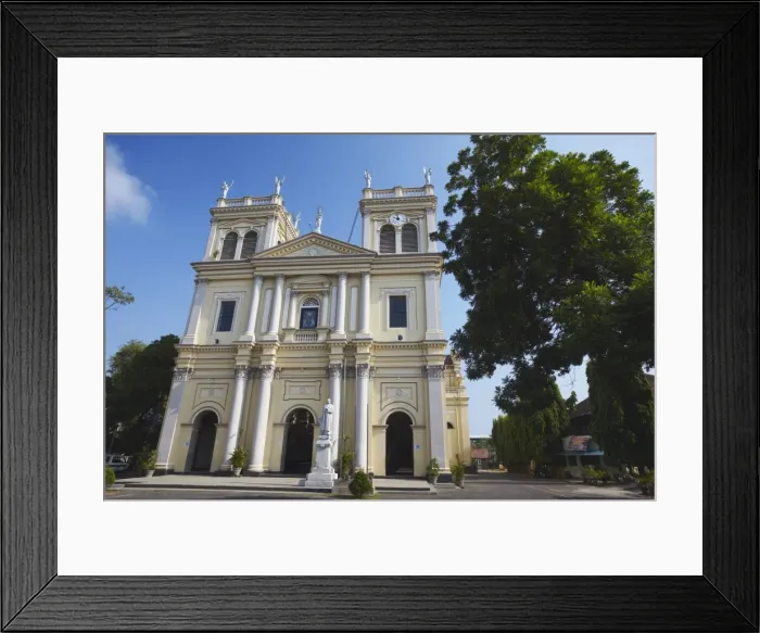 Framed Print : St. Marys Church, Negombo, Western Province, Sri Lanka, Asia Framed Print : St. Marys Church, Negombo, Western Province, Sri Lanka, Asia