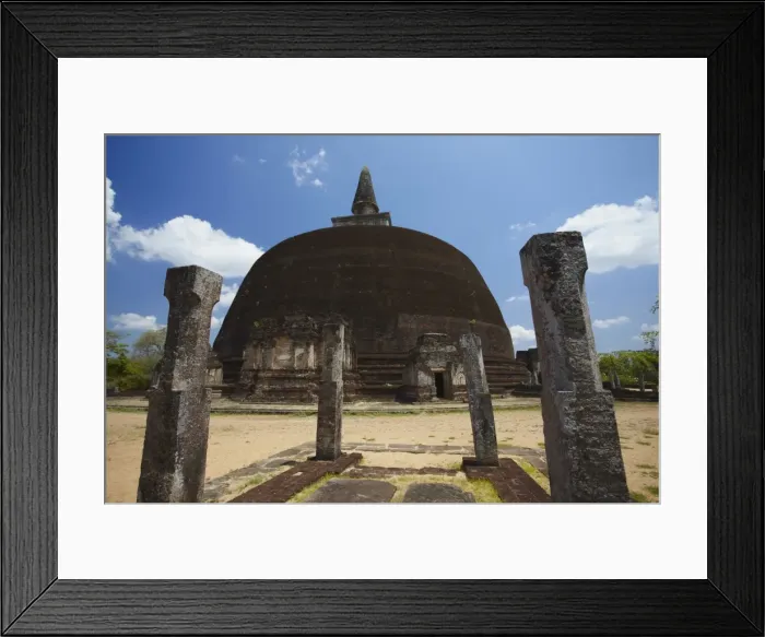 Framed Print : Rankot Vihara, Polonnaruwa, UNESCO World Heritage Site, North Central Province, Sri Lanka, Asia Framed Print : Rankot Vihara, Polonnaruwa, UNESCO World Heritage Site, North Central Province, Sri Lanka, Asia