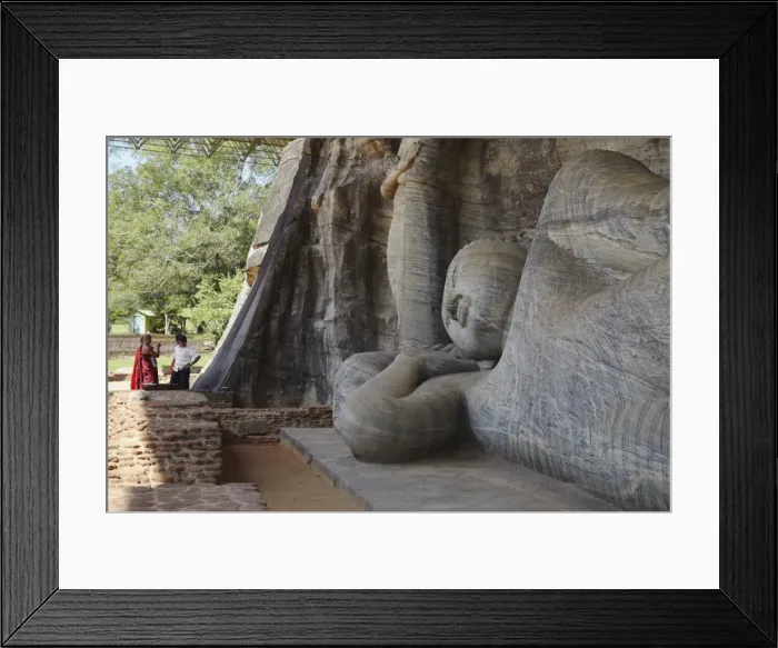 Framed Print : Reclining Buddha statue, Gal Vihara, Polonnaruwa, UNESCO World Heritage Site, North Central Province, Sri Lanka, Asia Framed Print : Reclining Buddha statue, Gal Vihara, Polonnaruwa, UNESCO World Heritage Site, North Central Province, Sri Lanka, Asia
