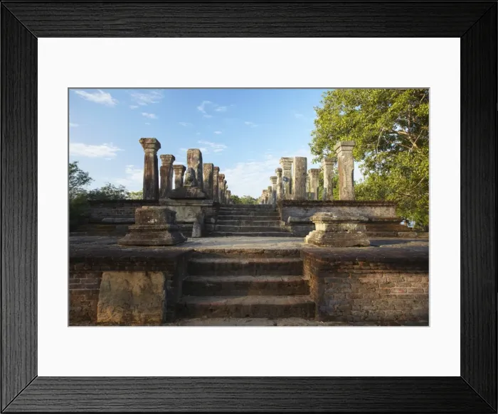 Framed Print : Audience Chamber, Island Gardens, Polonnaruwa, UNESCO World Heritage Site, North Central Province, Sri Lanka, Asia Framed Print : Audience Chamber, Island Gardens, Polonnaruwa, UNESCO World Heritage Site, North Central Province, Sri Lanka, Asia
