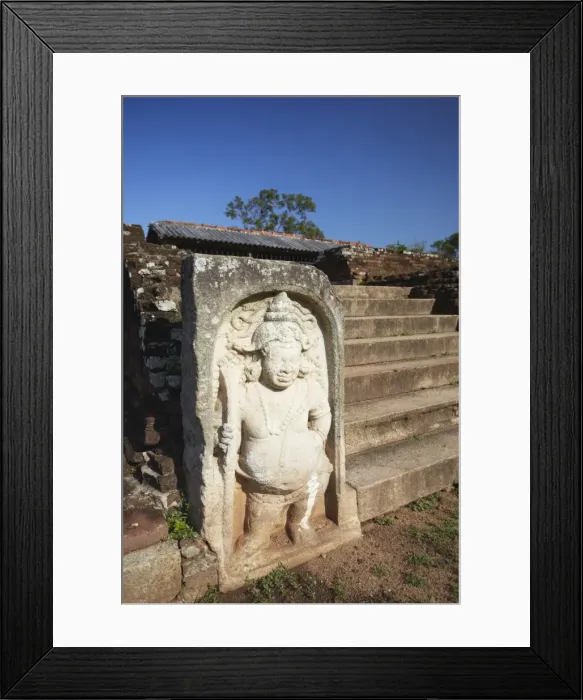 Framed Print : Guardstone of the Royal Palace of the Citadel, Anuradhapura, UNESCO World Heritage Site, North Central Province, Sri Lanka, Asia Framed Print : Guardstone of the Royal Palace of the Citadel, Anuradhapura, UNESCO World Heritage Site, North Central Province, Sri Lanka, Asia
